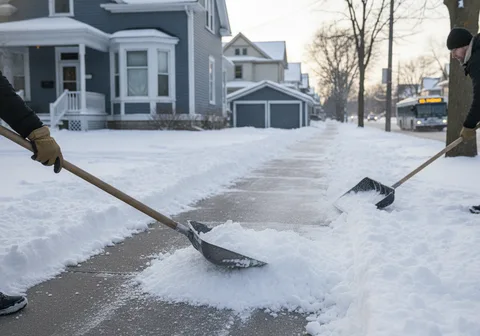 Sidewalk Clearing for Landlords in Kitchener